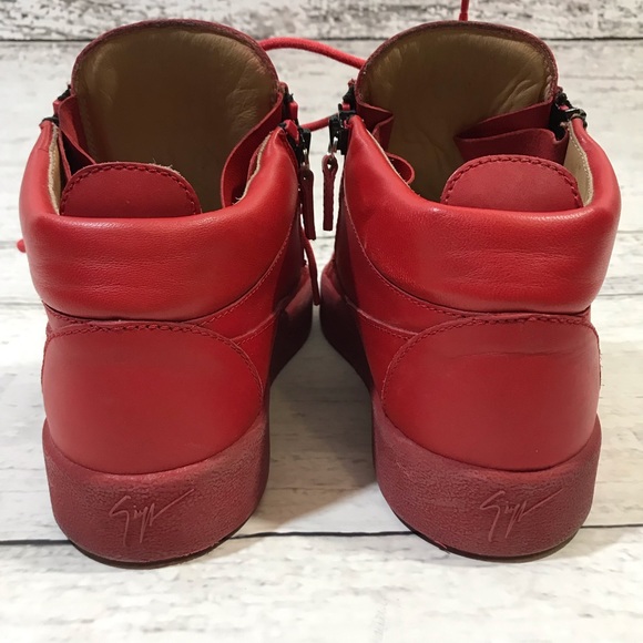 Giuseppe Zanotti men’s leather sneakers, size 42 - Picture 5 of 8